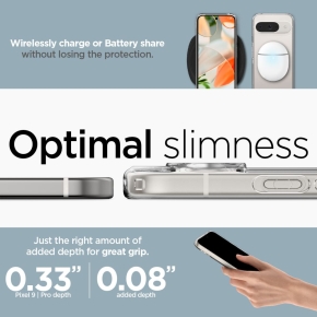 SPIGEN ULTRA HYBRID GOOGLE PIXEL 9  9 PRO CRYSTAL CLEAR