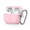 TECH-PROTECT SILICONE HOOK APPLE AIRPODS PRO 1  2 DUSTY PINK