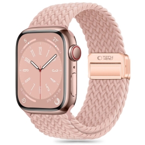 TECH-PROTECT NYLONMAG APPLE WATCH 8  9  10  11  SE (40  41  42 MM) DUSTY ROSE