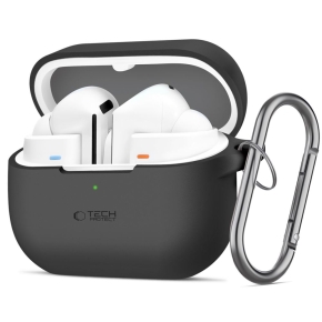 TECH-PROTECT SILICONE HOOK SAMSUNG GALAXY BUDS 3  3 FE  3 PRO BLACK