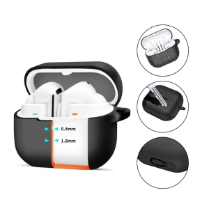 TECH-PROTECT SILICONE HOOK SAMSUNG GALAXY BUDS 3  3 FE  3 PRO BLACK