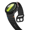 TECH-PROTECT SILICONE SPORT SAMSUNG GALAXY WATCH 4  5  5 PRO  6  7  FE BLACK