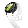 TECH-PROTECT SILICONE SPORT SAMSUNG GALAXY WATCH 4  5  5 PRO  6  7  FE WHITE
