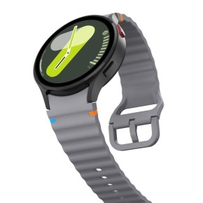 TECH-PROTECT SILICONE SPORT SAMSUNG GALAXY WATCH 4  5  5 PRO  6  7  FE CRAYON GREY