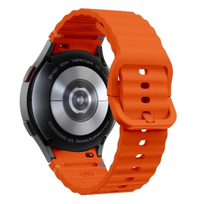 TECH-PROTECT SILICONE SPORT SAMSUNG GALAXY WATCH 4  5  5 PRO  6  7  FE ORANGE