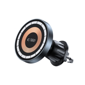TECH-PROTECT MM15W-V5 MAGNETIC MAGSAFE DASHBOARD & VENT CAR MOUNT WIRELESS CHARGER 15W BLACKINTERIOR