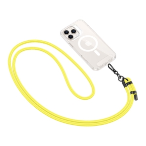 TECH-PROTECT C1S ROPE CROSSBODY STRAP NEON YELLOWBLACK