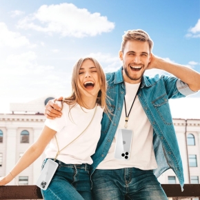 TECH-PROTECT C2S ROPE CROSSBODY STRAP BEIGEGOLD