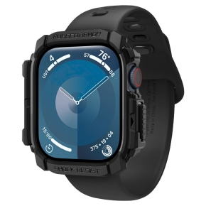 SPIGEN RUGGED ARMOR APPLE WATCH 10  11 (46 MM) MATTE BLACK