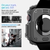 SPIGEN RUGGED ARMOR APPLE WATCH 10  11 (46 MM) DARK GREY