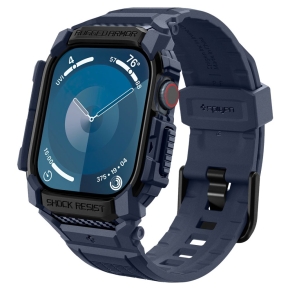 SPIGEN RUGGED ARMOR ”PRO” APPLE WATCH 10  11 (46 MM) NAVY BLUE
