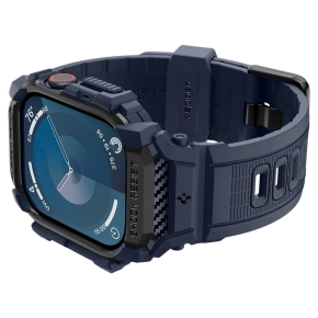 SPIGEN RUGGED ARMOR ”PRO” APPLE WATCH 10  11 (46 MM) NAVY BLUE