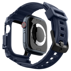 SPIGEN RUGGED ARMOR ”PRO” APPLE WATCH 10  11 (46 MM) NAVY BLUE