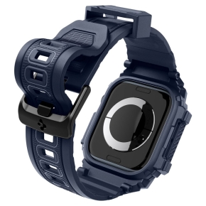 SPIGEN RUGGED ARMOR ”PRO” APPLE WATCH 10  11 (46 MM) NAVY BLUE