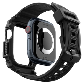 SPIGEN RUGGED ARMOR ”PRO” APPLE WATCH 10  11 (42 MM) MATTE BLACK