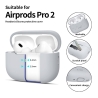 TECH-PROTECT SILICONE APPLE AIRPODS PRO 1  2 CRAYON GREY