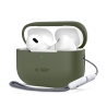 TECH-PROTECT SILICONE APPLE AIRPODS PRO 1  2 OLIVE GREEN