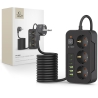 TECH-PROTECT PC3X6 POWER STRIP 3 USB & 3 TYPE-C & 3 SOCKET 200CM BLACK