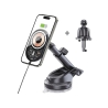 TECH-PROTECT MM15W-V6 MAGNETIC MAGSAFE DASHBOARD & VENT CAR MOUNT WIRELESS CHARGER 15W BLACKINTERIOR
