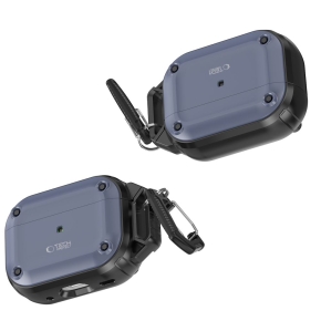 TECH-PROTECT ROUGH HOOK APPLE AIRPODS PRO 1  2 STEEL BLUE