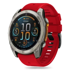 TECH-PROTECT SILICONE LINE GARMIN FENIX 5X 5X PLUS 6X 6X PRO 7X 8 8 PRO (51 MM) RED