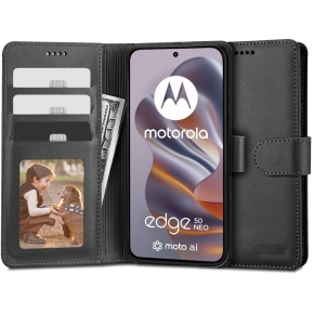 TECH-PROTECT WALLET MOTOROLA EDGE 50 NEO  60 NEO BLACK