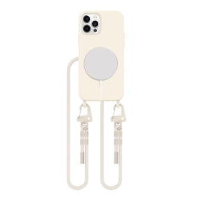 TECH-PROTECT MAGNECKLACE MAGSAFE IPHONE 12  12 PRO COSMIC LATTE
