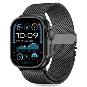 TECH-PROTECT MILANO APPLE WATCH 8  9  10  11  SE  ULTRA (44  45  46  49 MM) BLACK