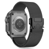 TECH-PROTECT MILANO APPLE WATCH 8  9  10  11  SE  ULTRA (44  45  46  49 MM) BLACK