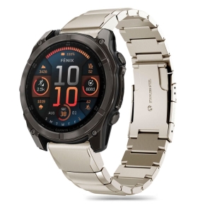 TECH-PROTECT STEELBAND GARMIN FENIX 5X  5X PLUS  6X  6X PRO  7X  8  8 PRO (51 MM) TITANIUM