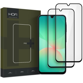 SZKŁO HARTOWANE HOFI GLASS PRO+ 2-PACK GALAXY A16 4G  5G  A26 5G  A17 4G  5G BLACK