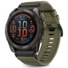 TECH-PROTECT NYLON CLASSIC GARMIN FENIX 5X  5X PLUS  6X  6X PRO  7X  8  8 PRO (51 MM) OLIVE GREEN