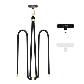 TECH-PROTECT C7S ROPE CROSSBODY STRAP BLACKGOLD