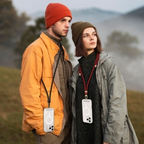 TECH-PROTECT C7S ROPE CROSSBODY STRAP BLACKBLACK