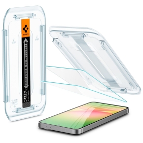 SZKŁO HARTOWANE SPIGEN GLAS.TR ”EZ FIT” 2-PACK GALAXY A56 5G  S24 FE CLEAR