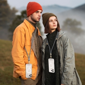 TECH-PROTECT C7S ROPE CROSSBODY STRAP CRAYON GREYSILVER