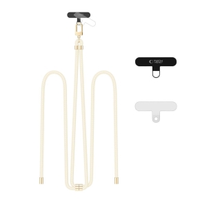 TECH-PROTECT C7S ROPE CROSSBODY STRAP BEIGEGOLD