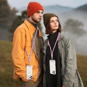 TECH-PROTECT C7S ROPE CROSSBODY STRAP LAVENDERGOLD