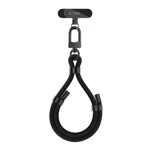TECH-PROTECT C4S ROPE WRIST STRAP BLACKBLACK