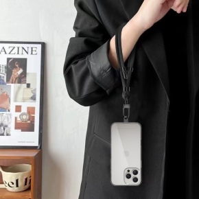 TECH-PROTECT C4S ROPE WRIST STRAP BLACKBLACK