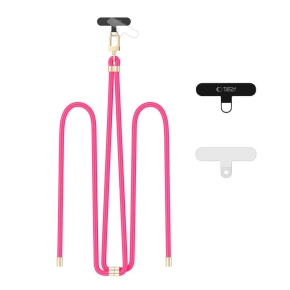 TECH-PROTECT C7S ROPE CROSSBODY STRAP HOT PINKGOLD