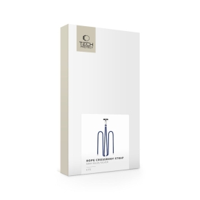 TECH-PROTECT C7S ROPE CROSSBODY STRAP NAVY BLUESILVER