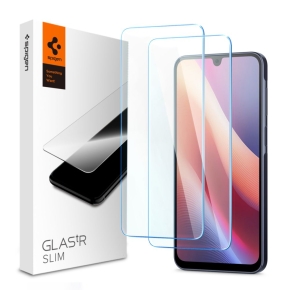 SZKŁO HARTOWANE SPIGEN GLAS.TR SLIM 2-PACK GALAXY A16 4G  5G  A26 5G  A17 4G  5G CLEAR