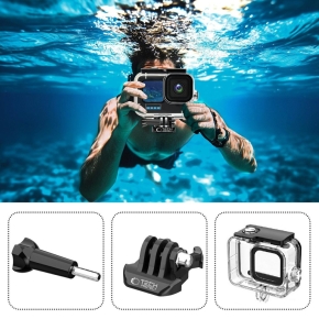 TECH-PROTECT GA200 WATERPROOF CASE GOPRO HERO 9  10  11  12  13 CLEAR