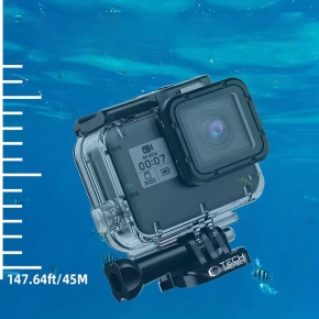 TECH-PROTECT GA200 WATERPROOF CASE GOPRO HERO 5  6  7 CLEAR