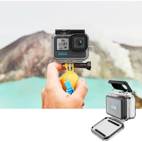 TECH-PROTECT GA200 WATERPROOF CASE GOPRO HERO 9  10  11  12  13 CLEAR