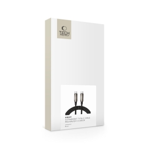 TECH-PROTECT UB10T ULTRABOOST TYPE-C CABLE PD 240W  QC4.0 200CM BLACK