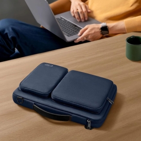 TECH-PROTECT DEFENDER BAG LAPTOP 15-16 NAVY BLUE