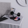 TECH-PROTECT QI15W-A41 3IN1 MAGNETIC MAGSAFE WIRELESS CHARGER BLACK