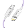 TECH-PROTECT ULTRABOOST LITE LIGHTNING CABLE PD 27W  3A 100CM MAUVE